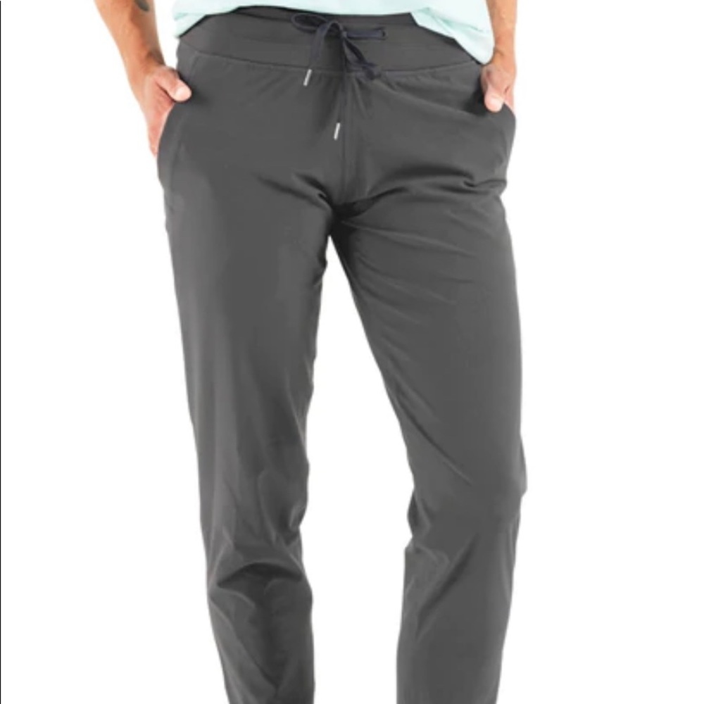 Free Fly Apparel Ankle Pants in Olive Green